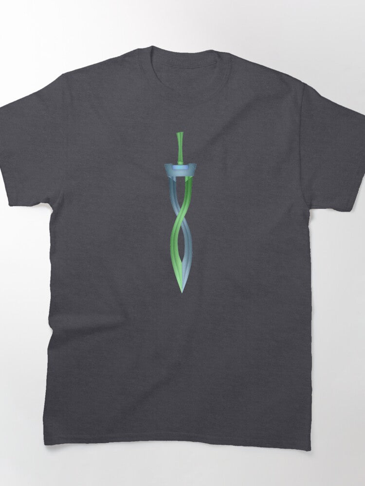 Double Helix Sword - Color Classic T-Shirt