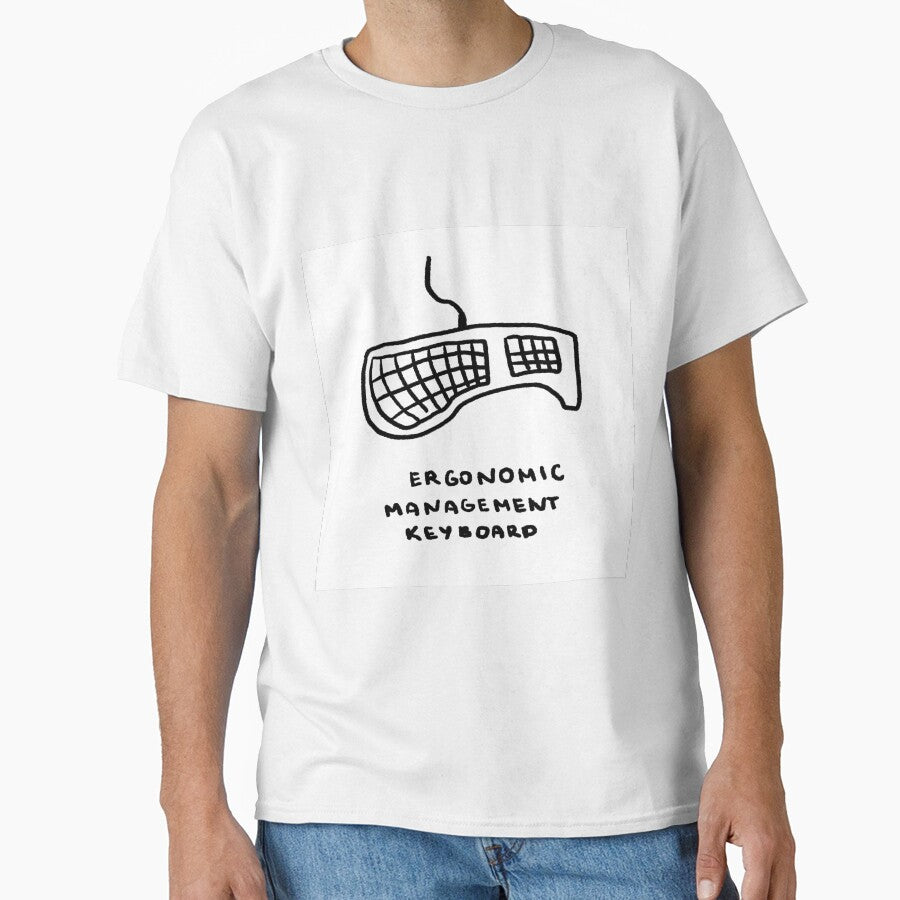Ergonomic Management Keyboard Classic T-Shirt