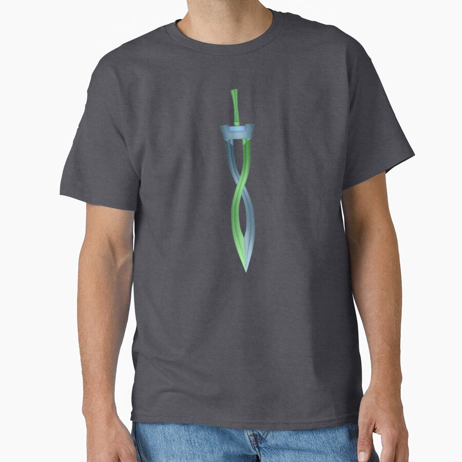 Double Helix Sword - Color Classic T-Shirt